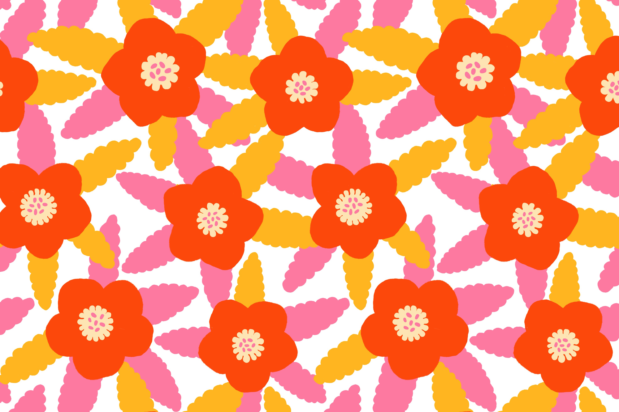 Helleborec surface pattern, Morva Réka mintatervező, pattern designer és grafikus