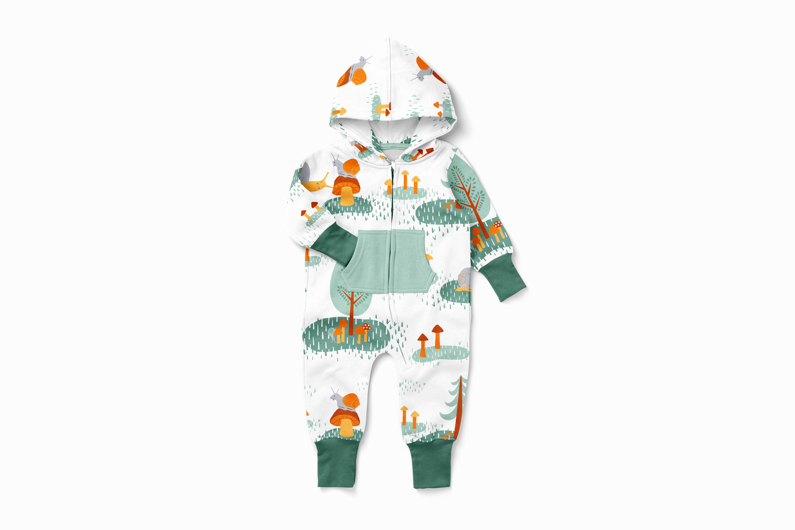 Erdo toile babydress mockup, Morva Réka mintatervező, pattern designer és grafikus