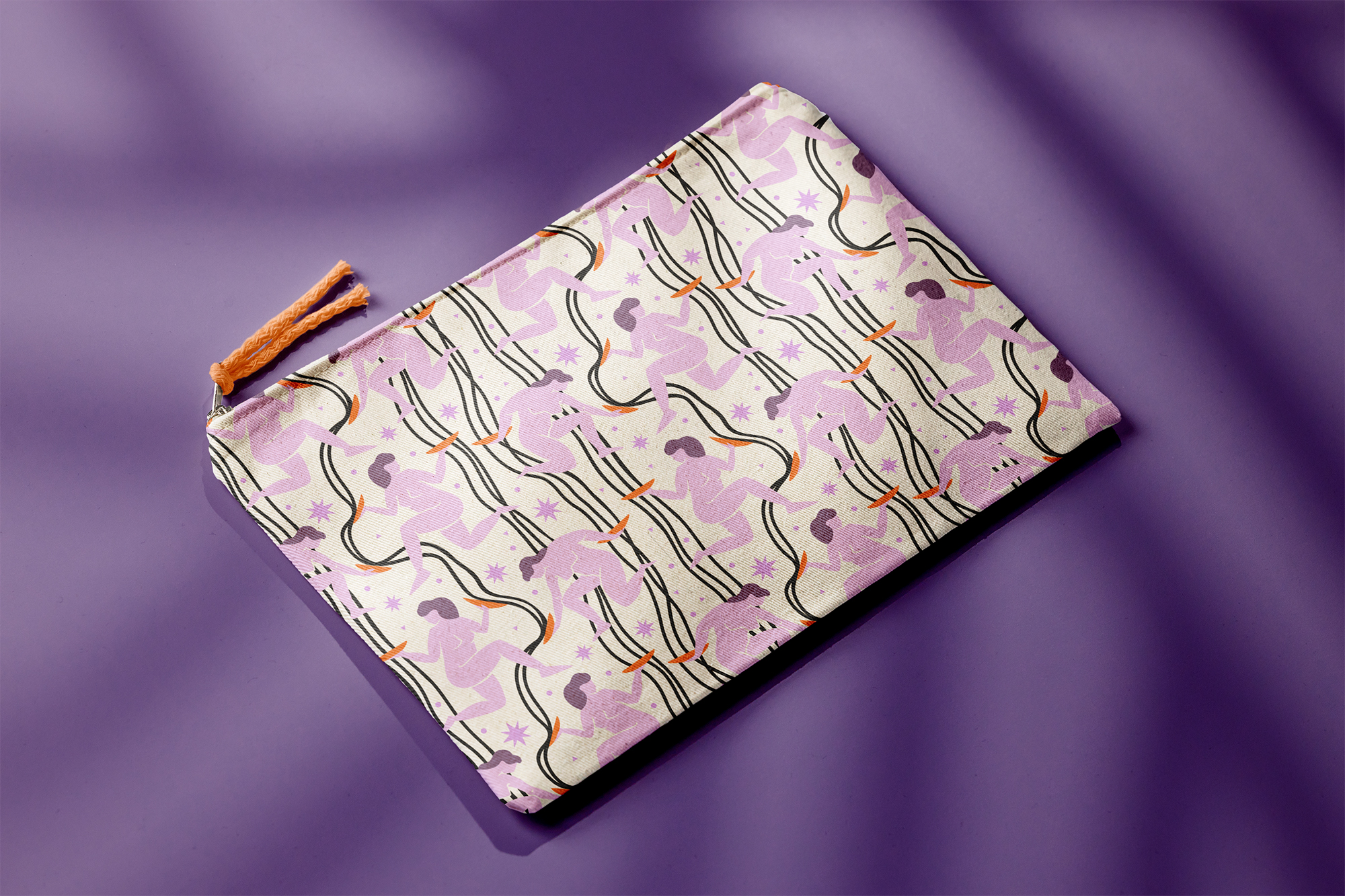Tarot lady bag design, Morva Réka mintatervező, pattern designer és grafikus
